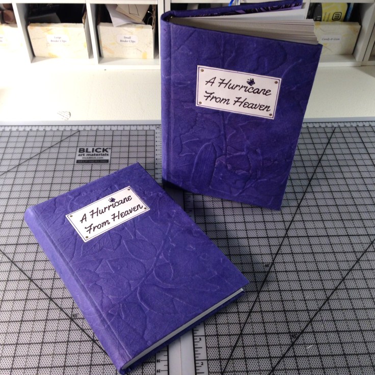 hand bound journals finished